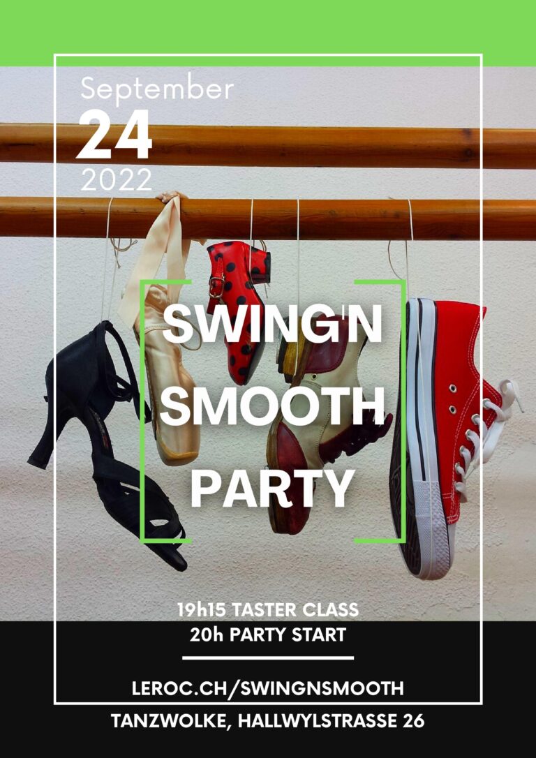 Swing’n’Smooth Party (incl. Taster Class)