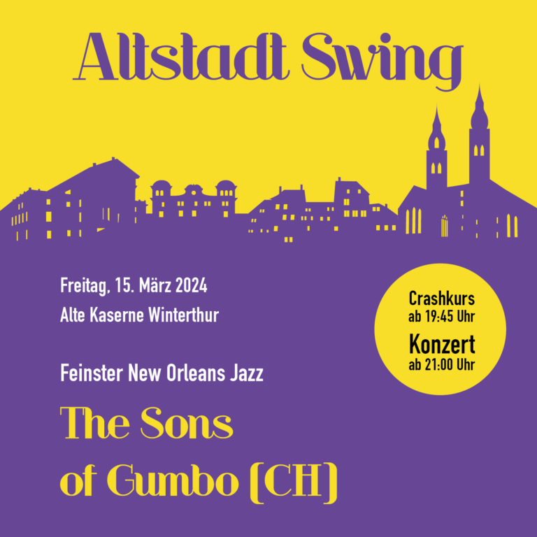 Altstadt Swing mit The Sons of Gumbo