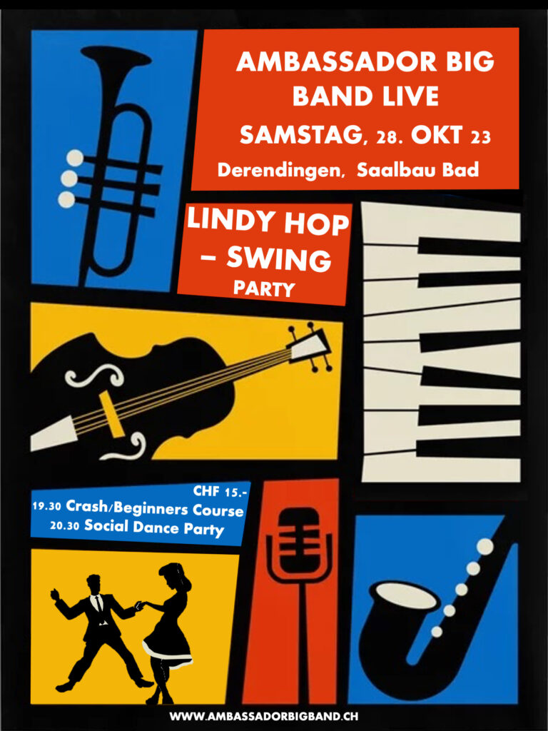 Lindy-Hop-Party mit der Ambassador Big Band Solothurn