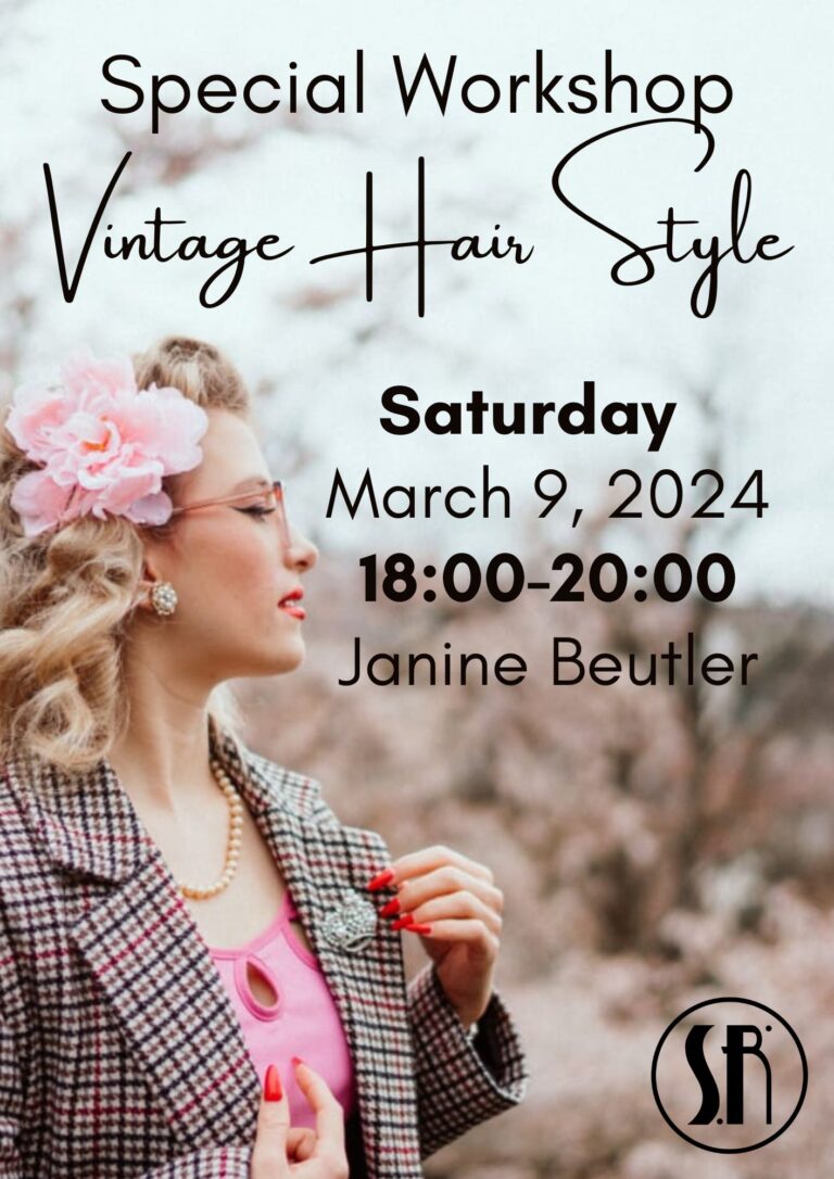WORKSHOP Vintage Hair Style / Dance Hair Style