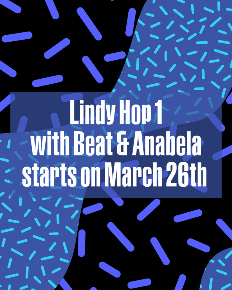 Lindy Hop 1 – Beginner’s course with Beat & Anabela