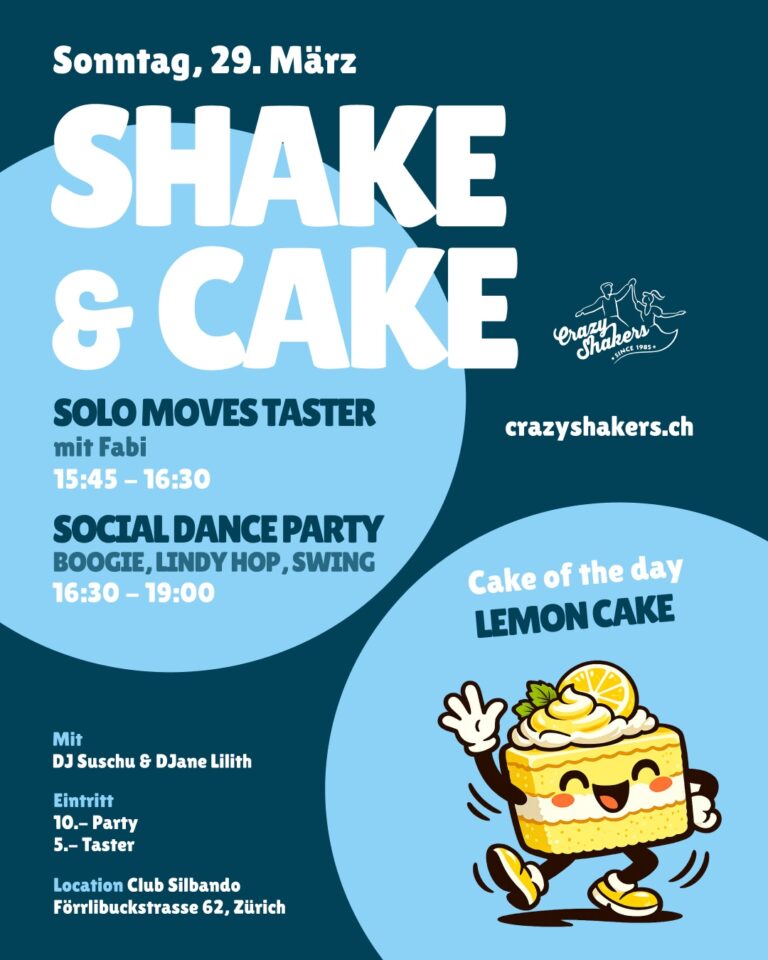 Die Shake’n’Cake *Party* der Crazy Shakers