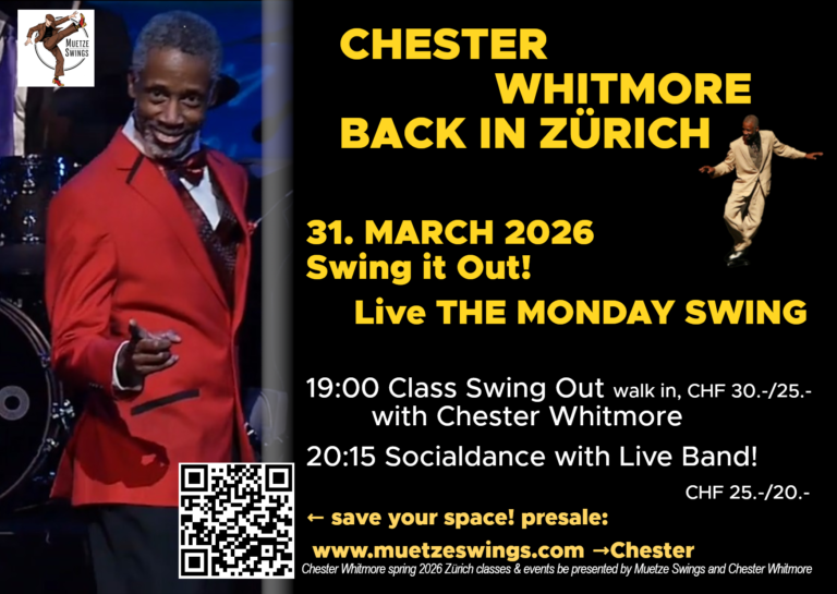 El Boge Swing with Chester Whitmore and The Monday Swing! Swing It Out!