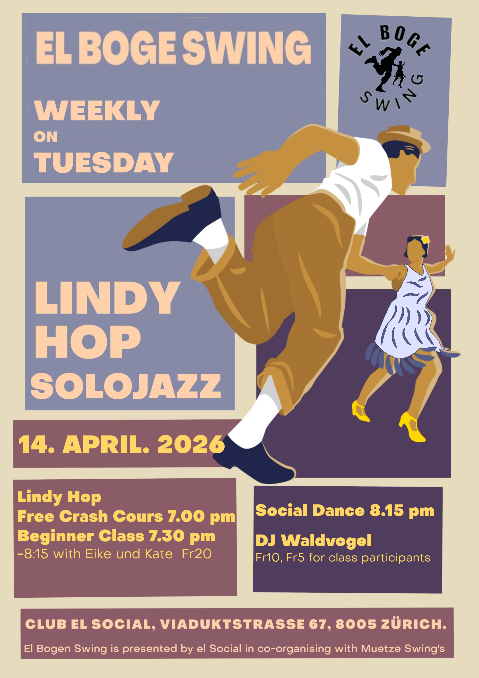 El Boge Swing Social & Classes (beginners welcome)