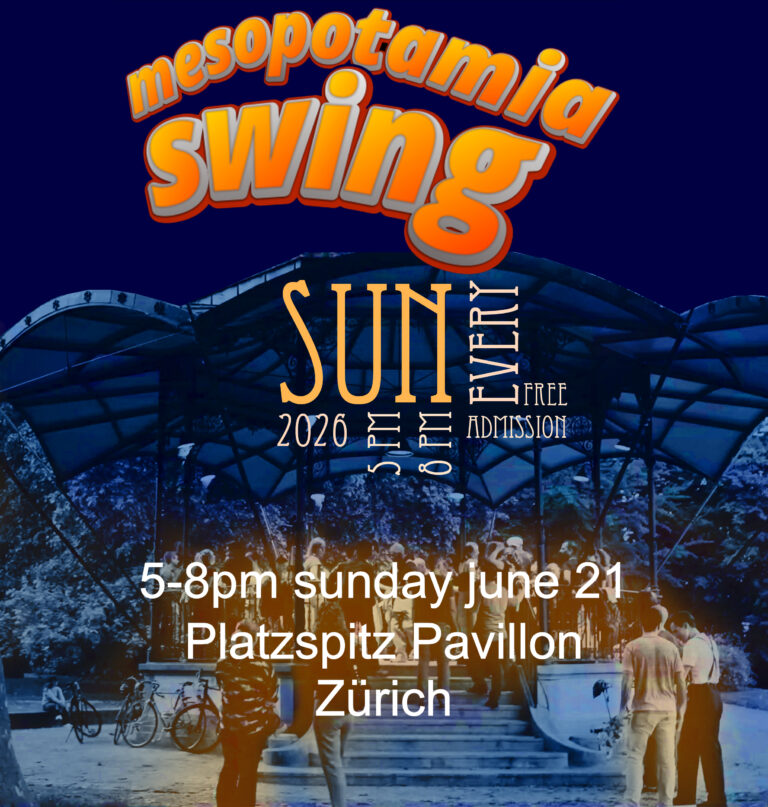 MESOPOTAMIA SWING PLATZSPITZ PAVILLON ZÜRICH